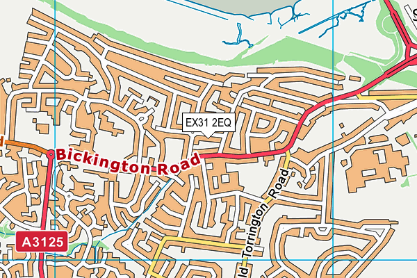 EX31 2EQ map - OS VectorMap District (Ordnance Survey)
