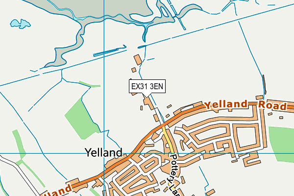 EX31 3EN map - OS VectorMap District (Ordnance Survey)