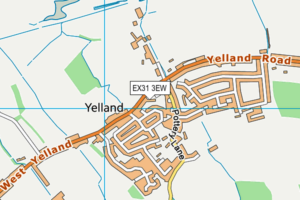 EX31 3EW map - OS VectorMap District (Ordnance Survey)