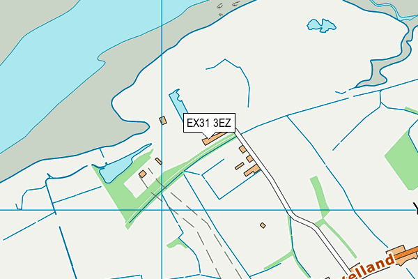 EX31 3EZ map - OS VectorMap District (Ordnance Survey)