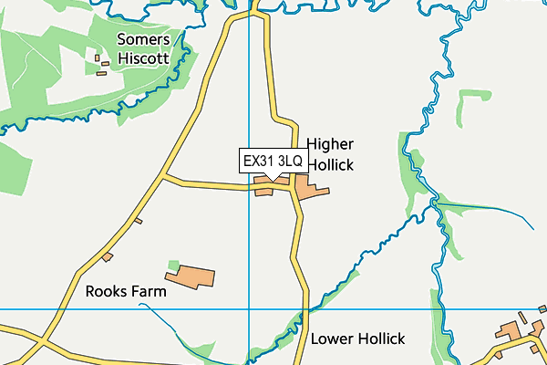 EX31 3LQ map - OS VectorMap District (Ordnance Survey)