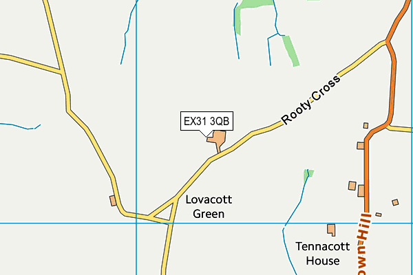 EX31 3QB map - OS VectorMap District (Ordnance Survey)