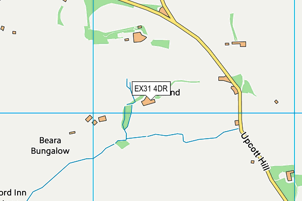 EX31 4DR map - OS VectorMap District (Ordnance Survey)