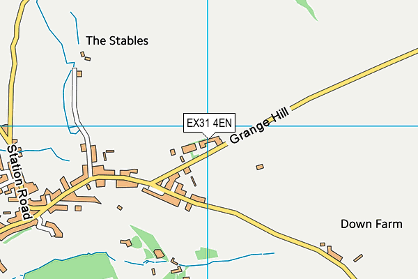 EX31 4EN map - OS VectorMap District (Ordnance Survey)