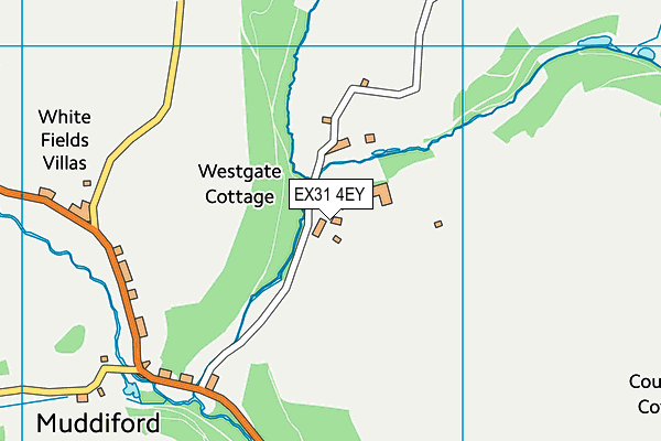 EX31 4EY map - OS VectorMap District (Ordnance Survey)