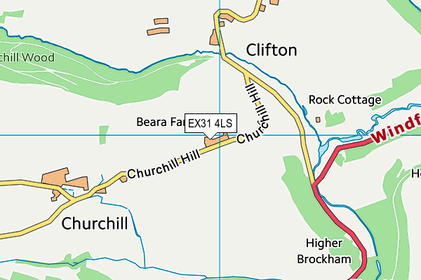 EX31 4LS map - OS VectorMap District (Ordnance Survey)