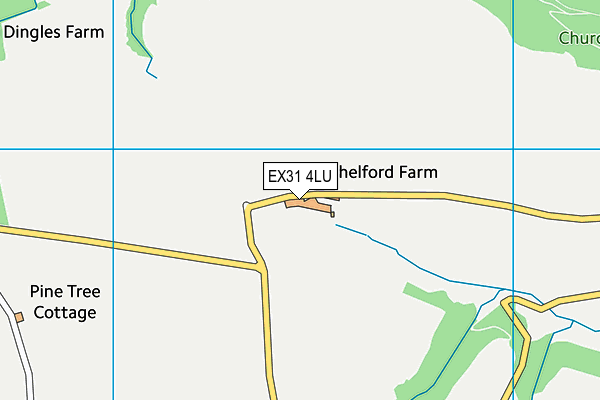 EX31 4LU map - OS VectorMap District (Ordnance Survey)