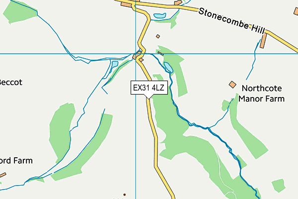 EX31 4LZ map - OS VectorMap District (Ordnance Survey)