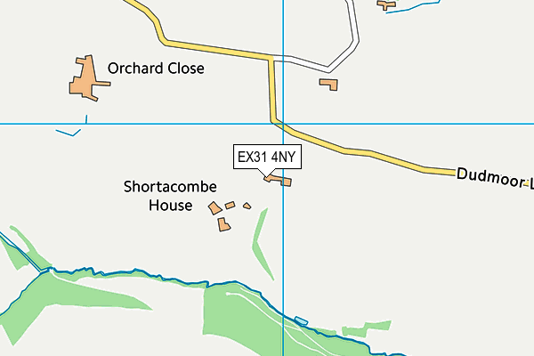 EX31 4NY map - OS VectorMap District (Ordnance Survey)