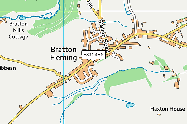 EX31 4RN map - OS VectorMap District (Ordnance Survey)