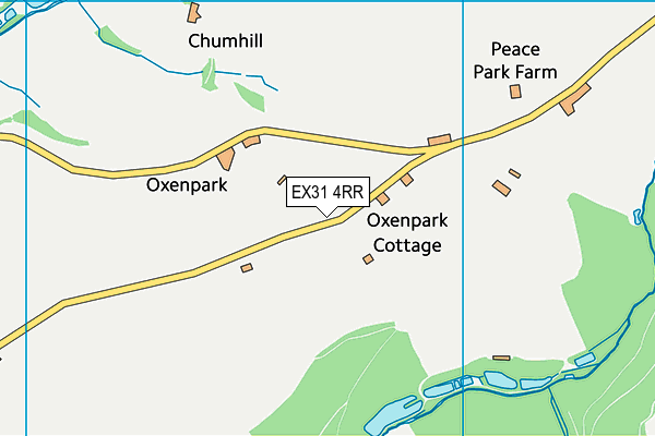 EX31 4RR map - OS VectorMap District (Ordnance Survey)