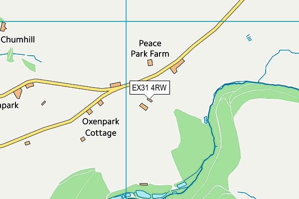 EX31 4RW map - OS VectorMap District (Ordnance Survey)