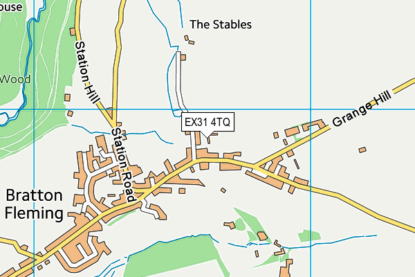 EX31 4TQ map - OS VectorMap District (Ordnance Survey)