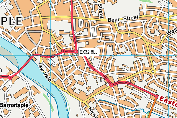Ashleigh CofE  Primary School map (EX32 8LJ) - OS VectorMap District (Ordnance Survey)