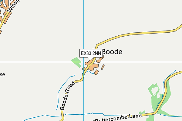 EX33 2NN map - OS VectorMap District (Ordnance Survey)