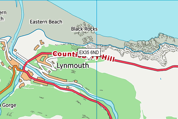 EX35 6ND map - OS VectorMap District (Ordnance Survey)