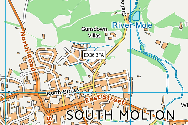 South Molton Devon Map Ex36 3Fa Maps, Stats, And Open Data