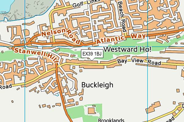 Map of BIDEFORD CHIROPRACTIC LIMITED at district scale
