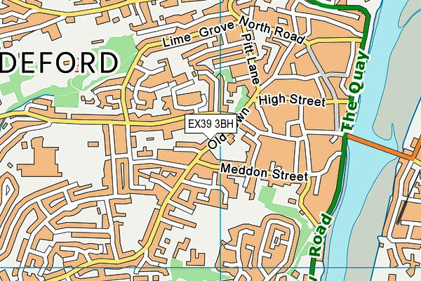 Map of BIDEFORDCONNEX CIC at district scale