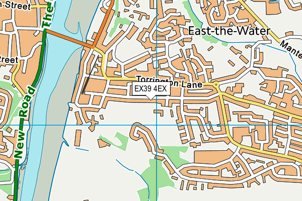 EX39 4EX map - OS VectorMap District (Ordnance Survey)