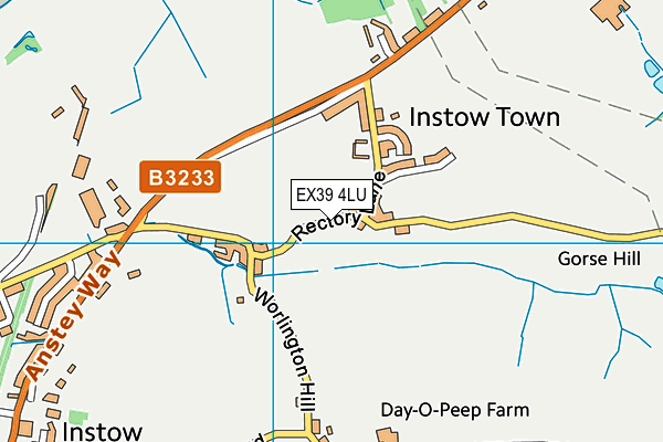 Instow Community Primary and Pre-School map (EX39 4LU) - OS VectorMap District (Ordnance Survey)