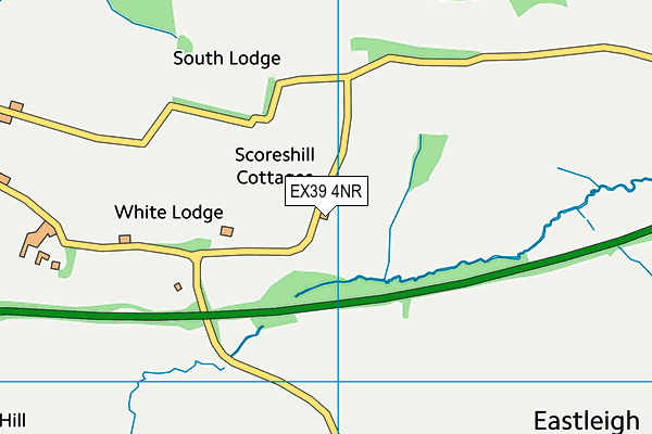 EX39 4NR map - OS VectorMap District (Ordnance Survey)