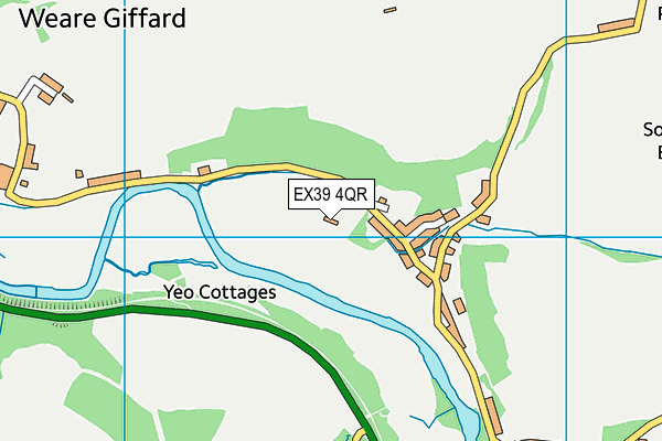 EX39 4QR map - OS VectorMap District (Ordnance Survey)