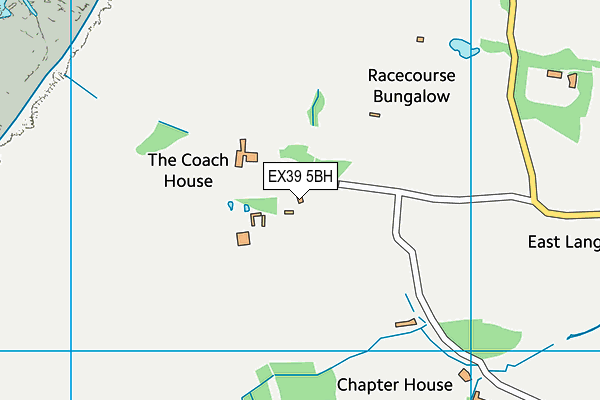 EX39 5BH map - OS VectorMap District (Ordnance Survey)