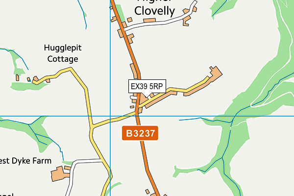 EX39 5RP map - OS VectorMap District (Ordnance Survey)