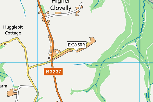 EX39 5RR map - OS VectorMap District (Ordnance Survey)