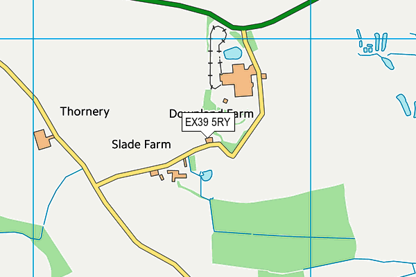 EX39 5RY map - OS VectorMap District (Ordnance Survey)