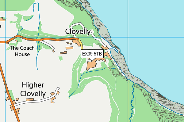 EX39 5TB map - OS VectorMap District (Ordnance Survey)