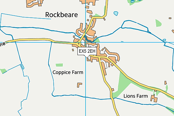 EX5 2EH map - OS VectorMap District (Ordnance Survey)
