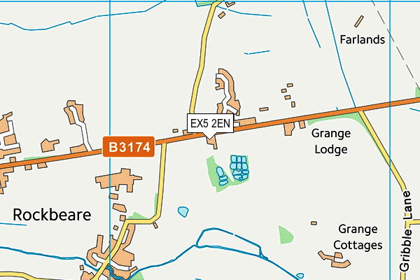 EX5 2EN map - OS VectorMap District (Ordnance Survey)