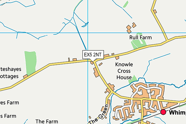 EX5 2NT map - OS VectorMap District (Ordnance Survey)