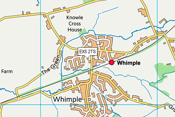Whimple Primary School map (EX5 2TS) - OS VectorMap District (Ordnance Survey)