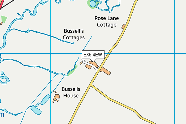 EX5 4EW map - OS VectorMap District (Ordnance Survey)