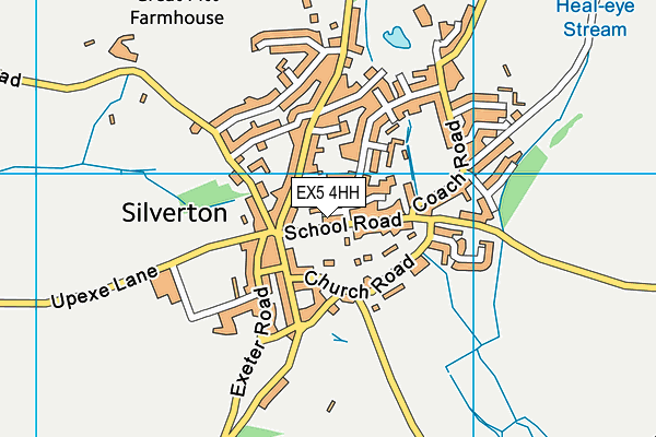 EX5 4HH map - OS VectorMap District (Ordnance Survey)