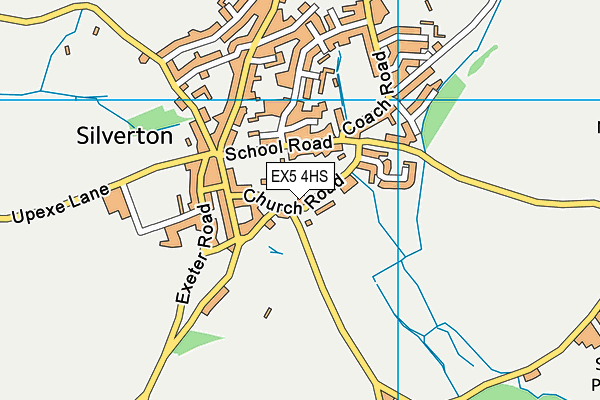 EX5 4HS map - OS VectorMap District (Ordnance Survey)