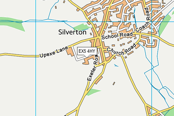 EX5 4HY map - OS VectorMap District (Ordnance Survey)