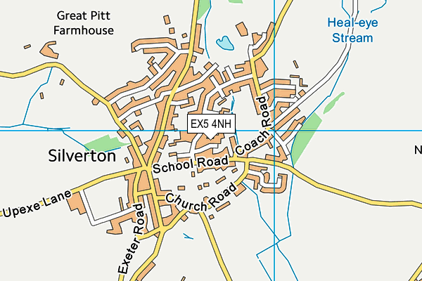 EX5 4NH map - OS VectorMap District (Ordnance Survey)