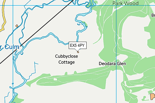EX5 4PY map - OS VectorMap District (Ordnance Survey)