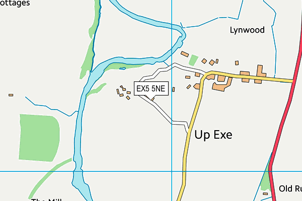 EX5 5NE map - OS VectorMap District (Ordnance Survey)