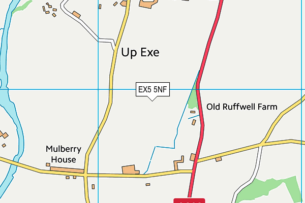 EX5 5NF map - OS VectorMap District (Ordnance Survey)