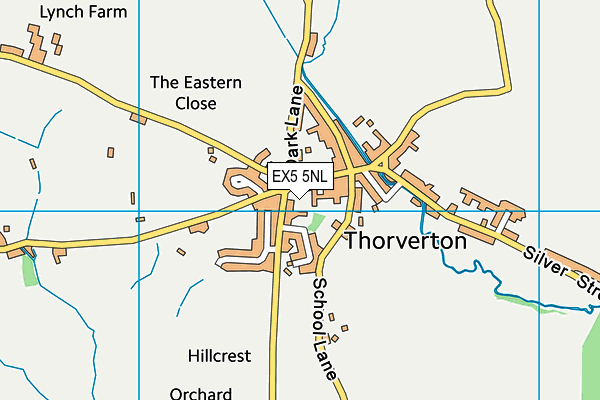 EX5 5NL map - OS VectorMap District (Ordnance Survey)