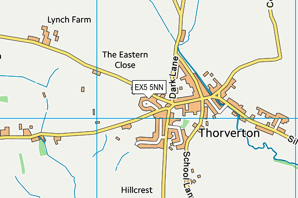 EX5 5NN map - OS VectorMap District (Ordnance Survey)