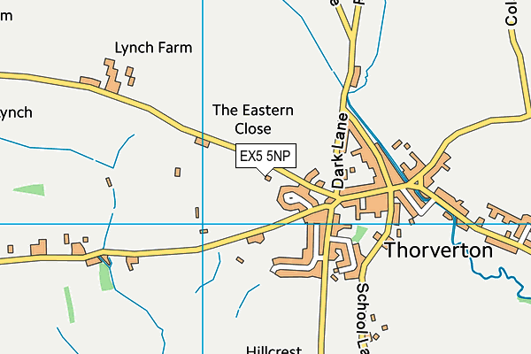 EX5 5NP map - OS VectorMap District (Ordnance Survey)