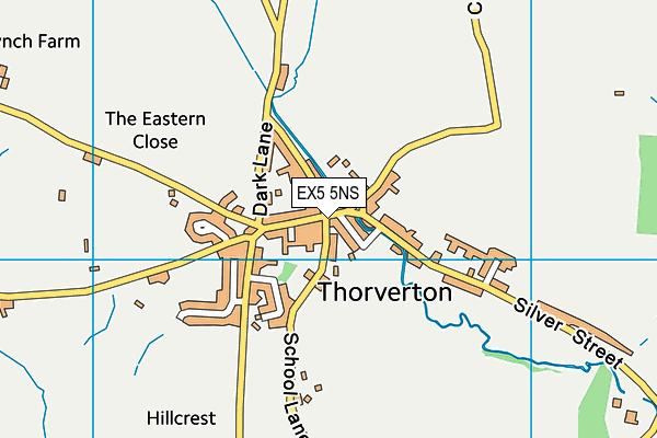 EX5 5NS map - OS VectorMap District (Ordnance Survey)