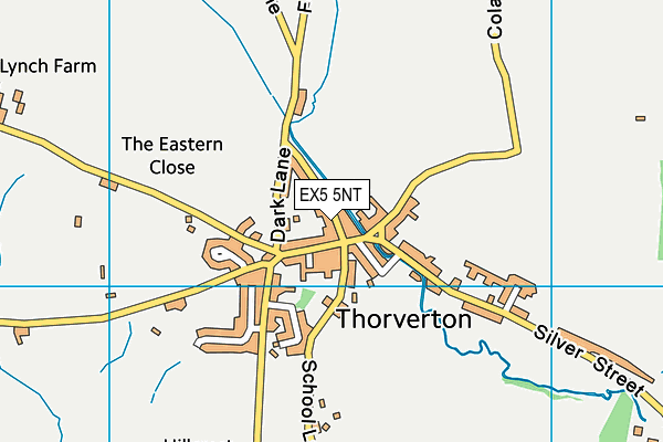 EX5 5NT map - OS VectorMap District (Ordnance Survey)