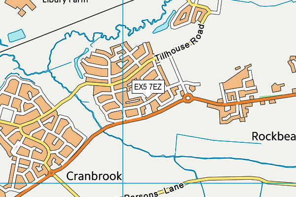 Map Of Cranbrook Exeter Ex5 7Ez Maps, Stats, And Open Data